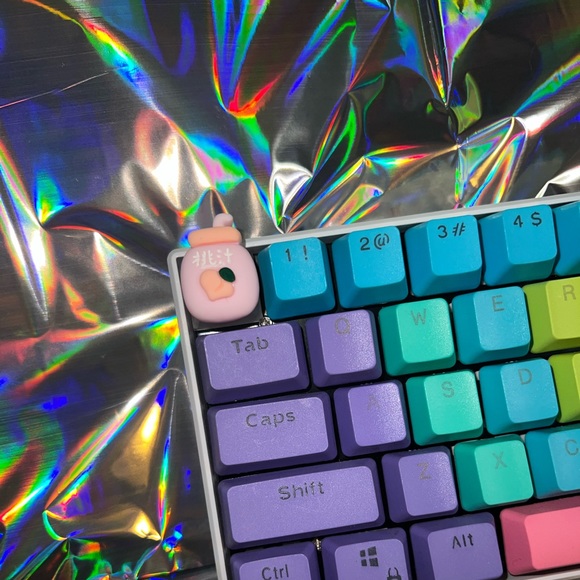 Peach Drink Custom Keycap - Picture 3 of 7